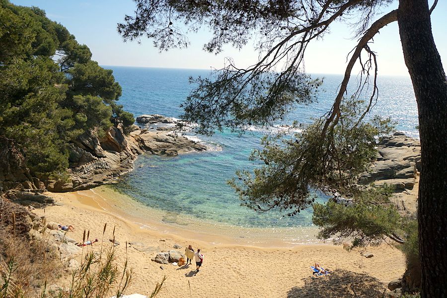 Una playa al pie del jardín y una casa que usted termina a su gusto.